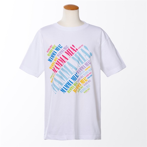 マンマ・ミーア！　TシャツS（ホワイト）